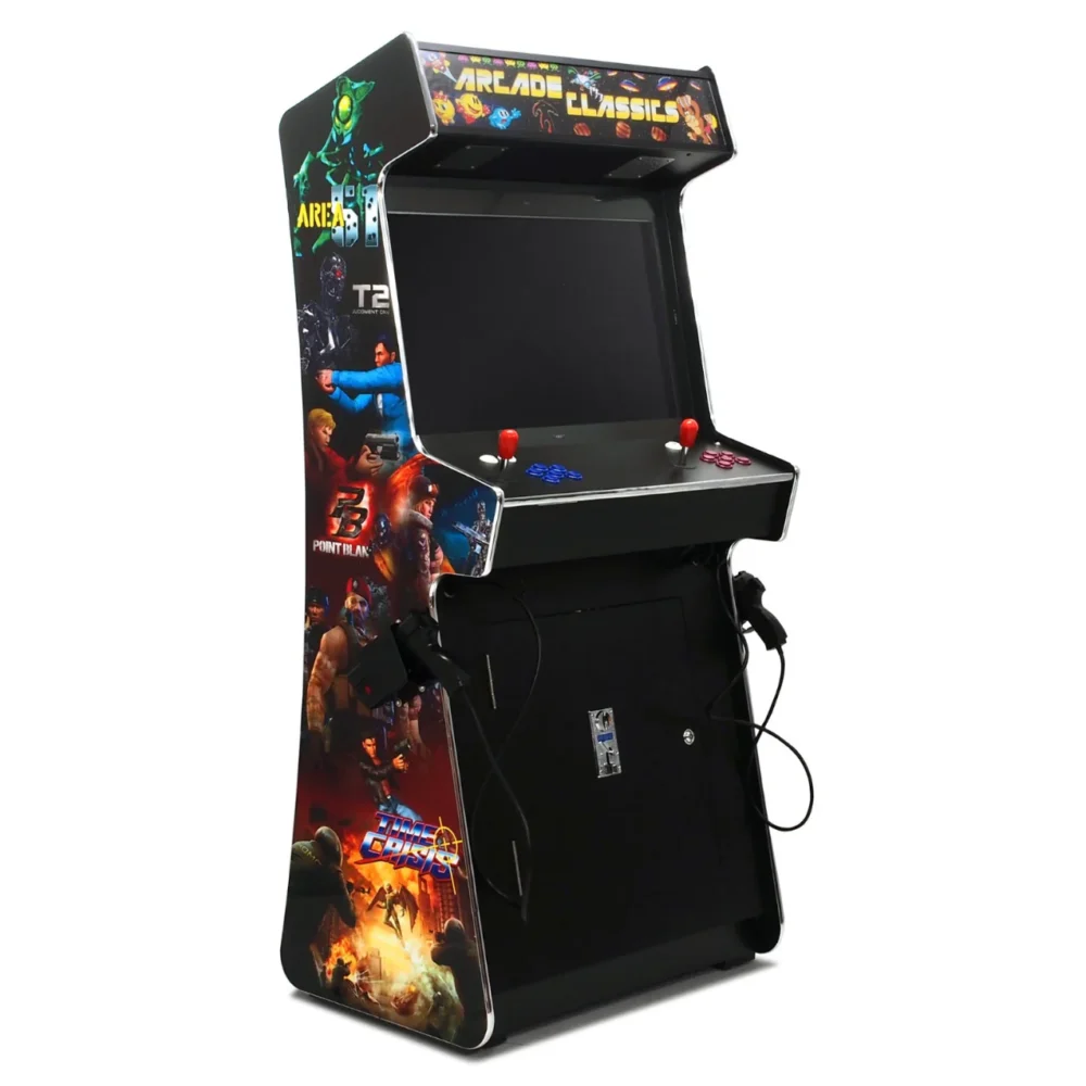Arcade Shooter Twin Gun Upright Machine