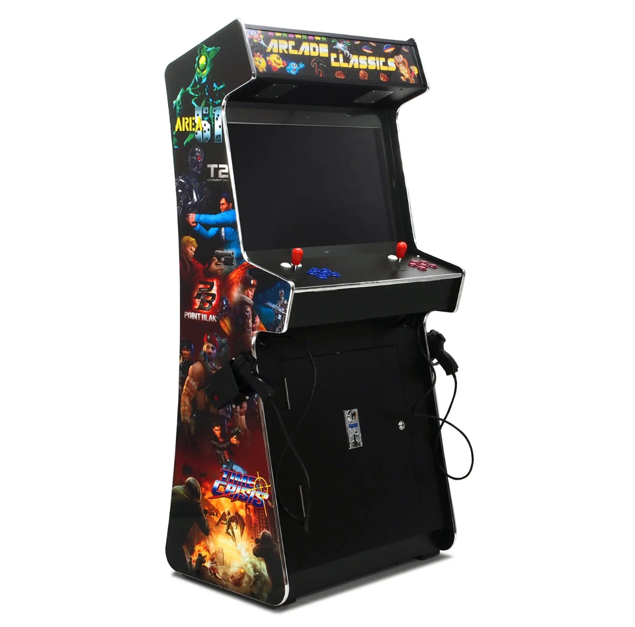 Arcade Shooter Twin Gun Upright Machine