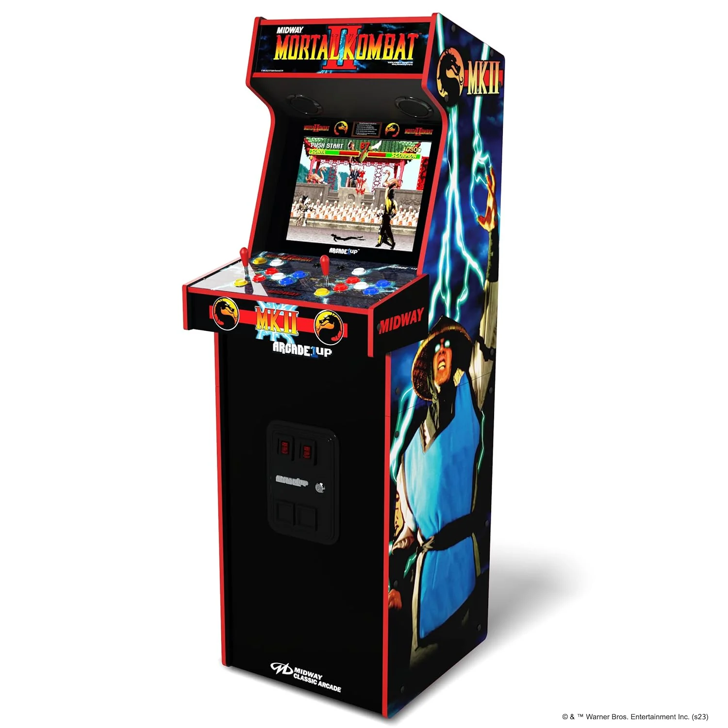 Arcade1Up Mortal Kombat II Deluxe Arcade Machine - Image 2