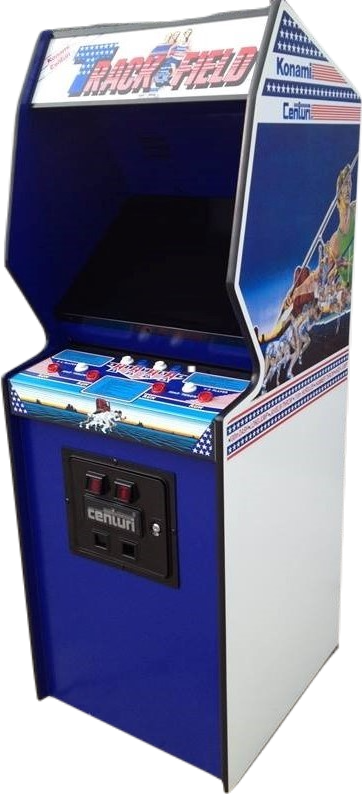 1983 Track & Field Arcade Game by Konami