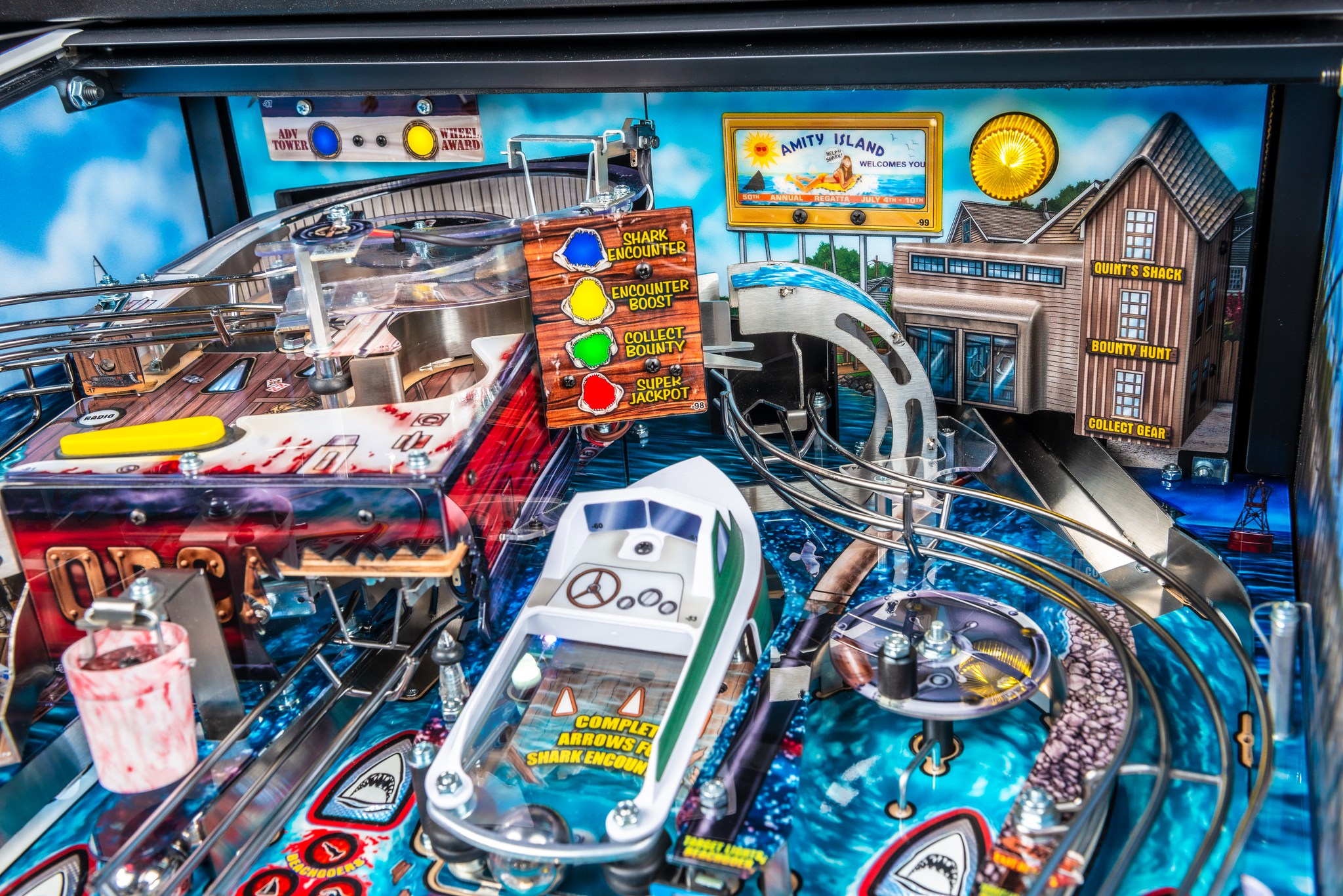 Jaws Limited Edition Pinball Machine - Image 6