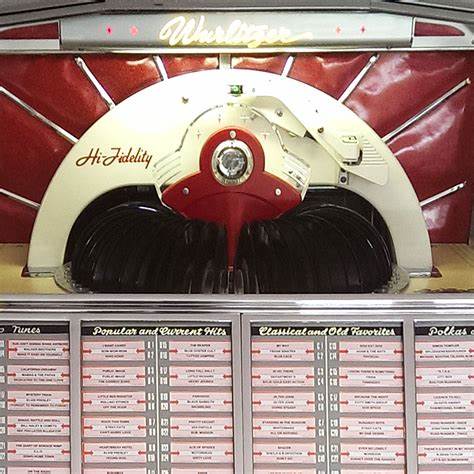 Original 1955 Wurlitzer 1800 Vinyl Jukebox - Image 3