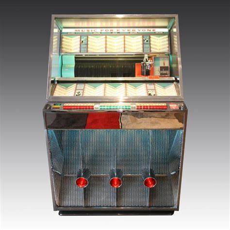 Original 1958 Seeburg 201 Vinyl Jukebox - Image 4