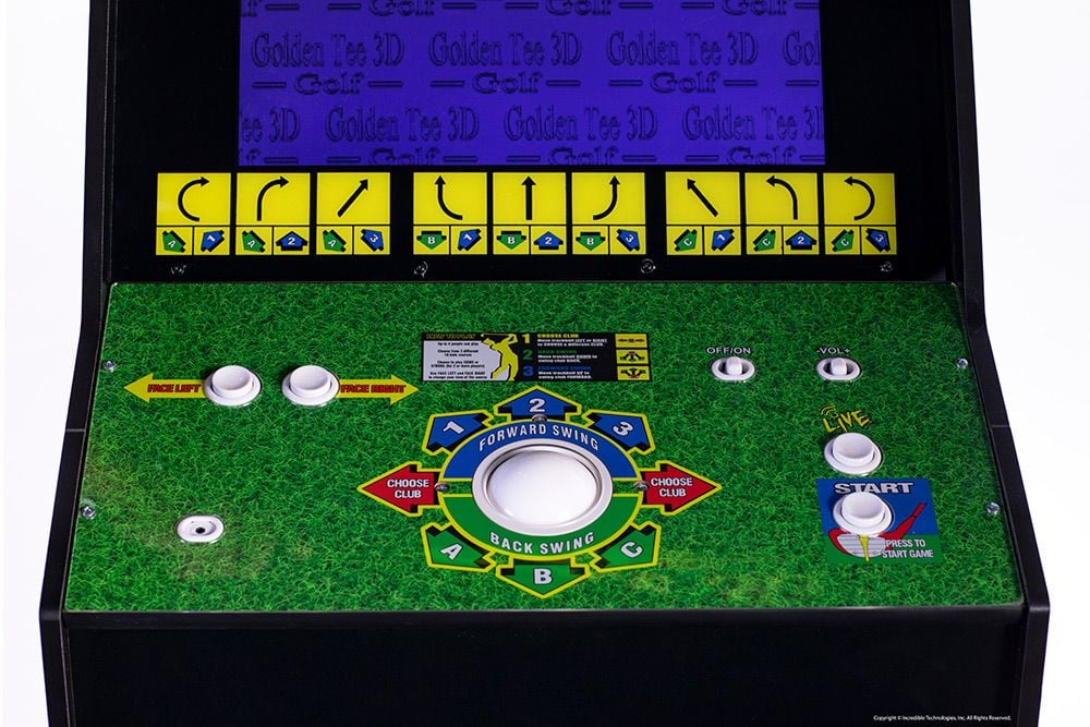 Arcade1Up Golden Tee Arcade Game 3D Edition - Image 5