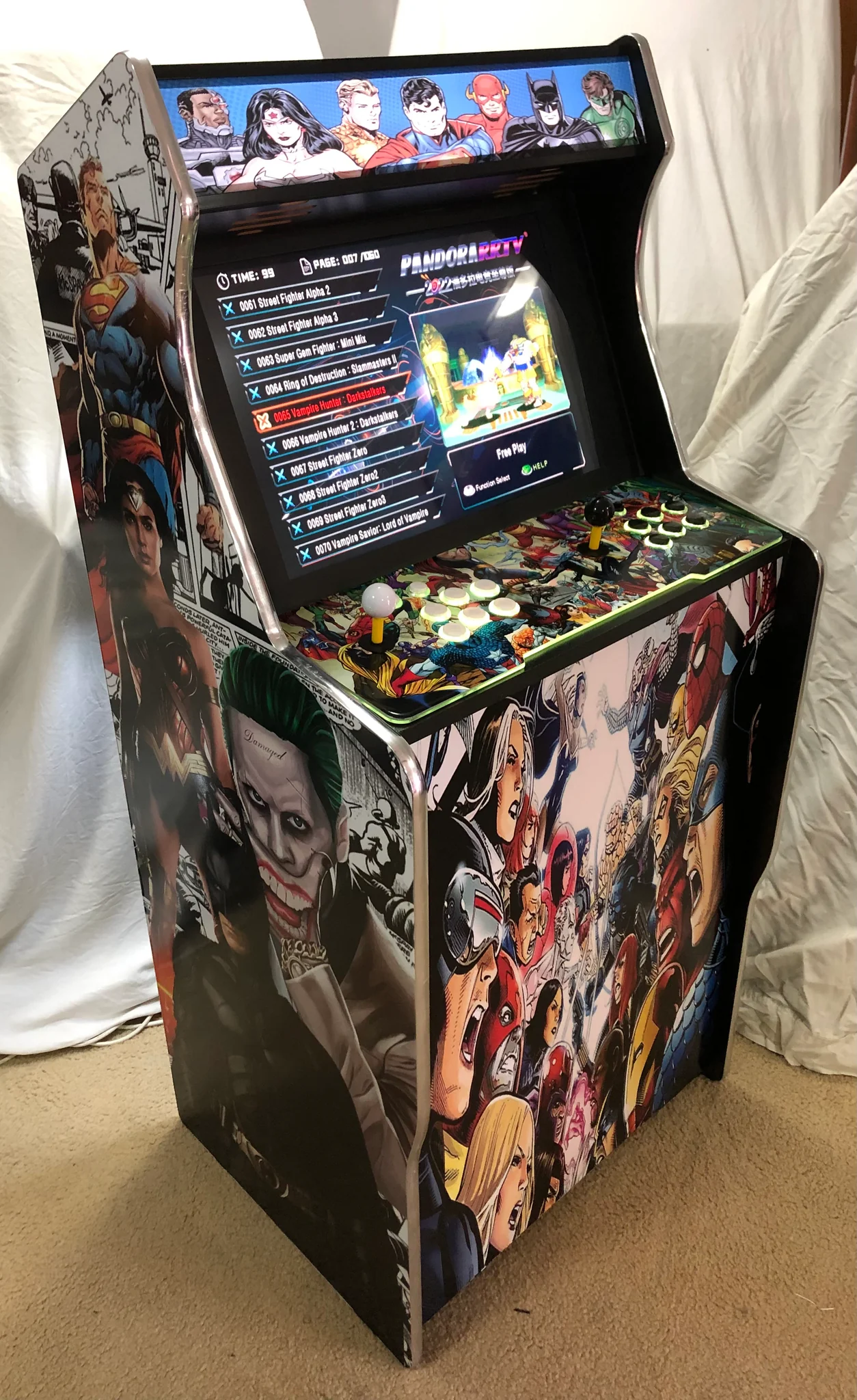 Pandora box Arcade 8000 games-Mid size - Image 8