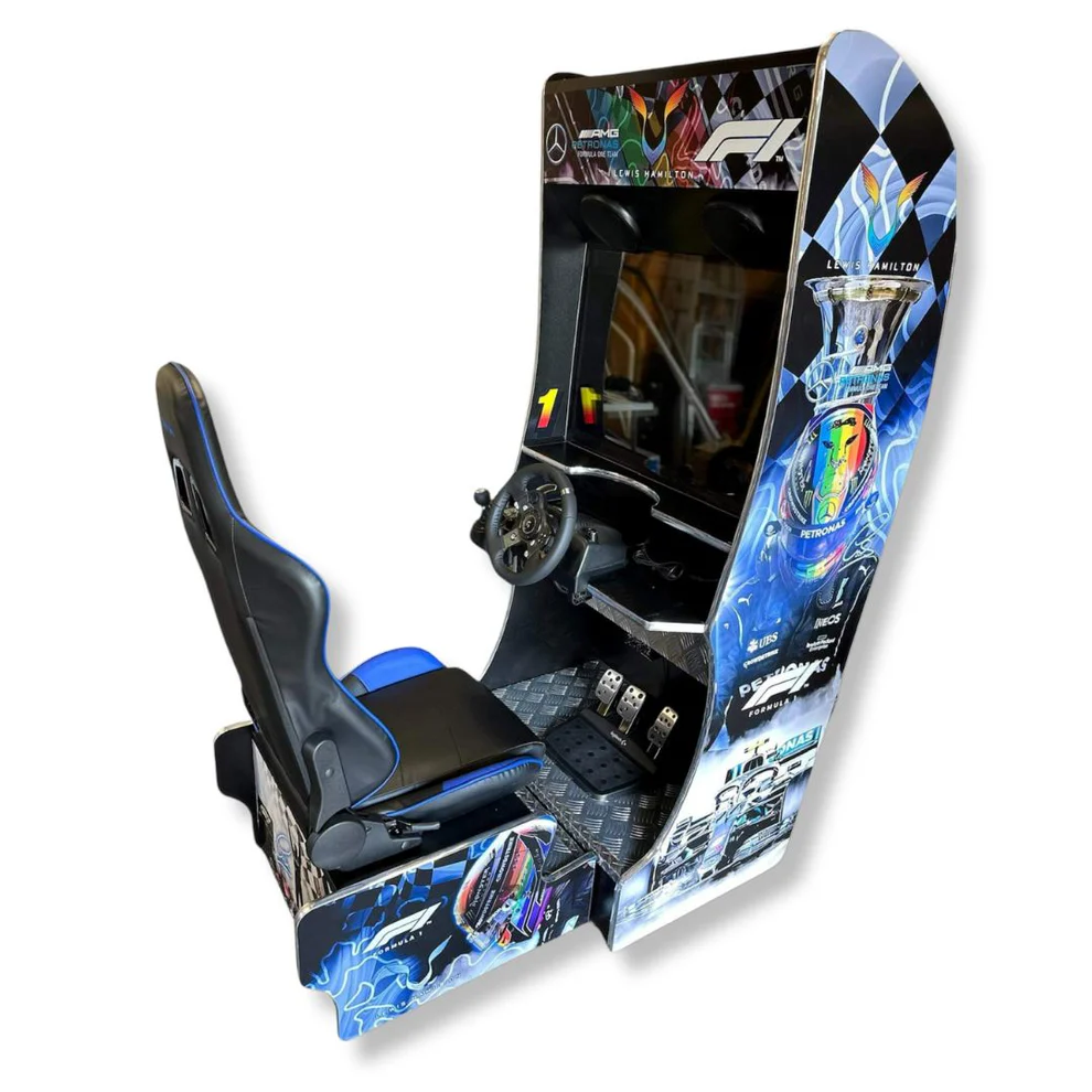 Lewis Hamilton Racing Simulator Arcade Machine