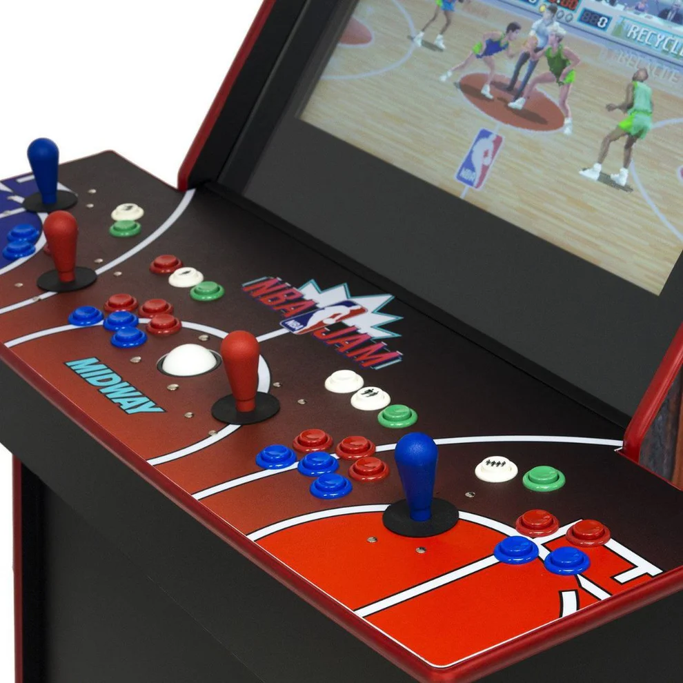 NBA Jam Deluxe Upright 4 Player Arcade Machine - Image 4