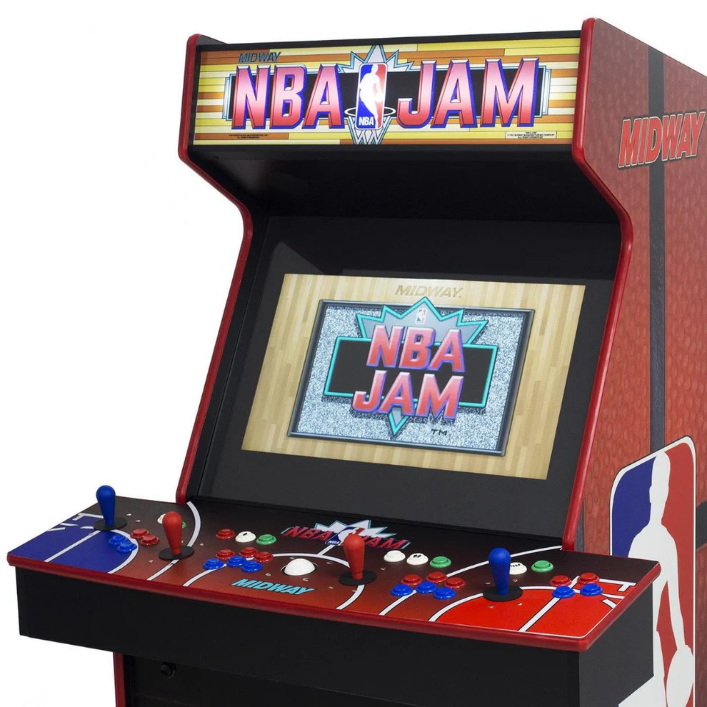 NBA Jam Deluxe Upright 4 Player Arcade Machine - Image 3