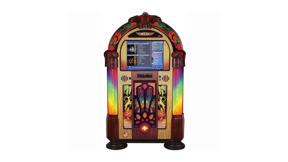 Rock-Ola Gazelle Digital Music Center Jukebox with Bluetooth